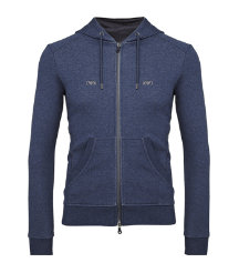 Zip-Through Sweatshirt with Hood