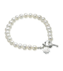 Pearlicious White Pearl Bracelet
