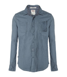 Slim Fit Dotted Shirt