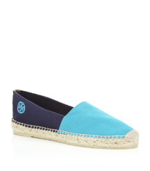 Bi-Colour Canvas Espadrille
