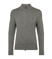 Mock Neck Cardigan