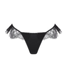 Lace Trim Thong