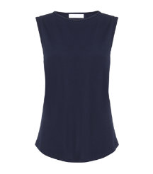 Printed Silk Back Top