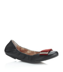 Beatris Leather Flat