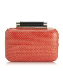 Tonda Snake Small Clutch Bag